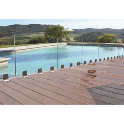 barandal Chameleon Frameless de acero inoxidable