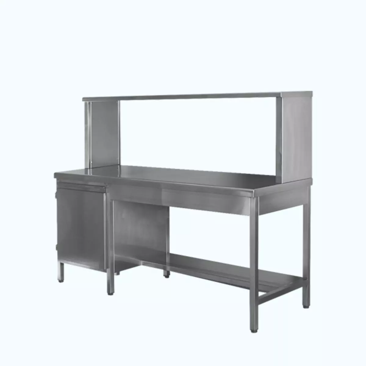Mesa de Laboratorio Todo Inoxidable