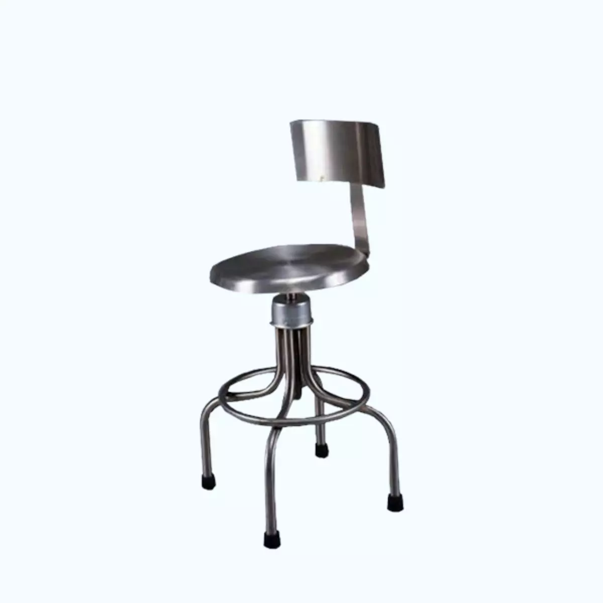 Taburete para Hospital Todo Inoxidable