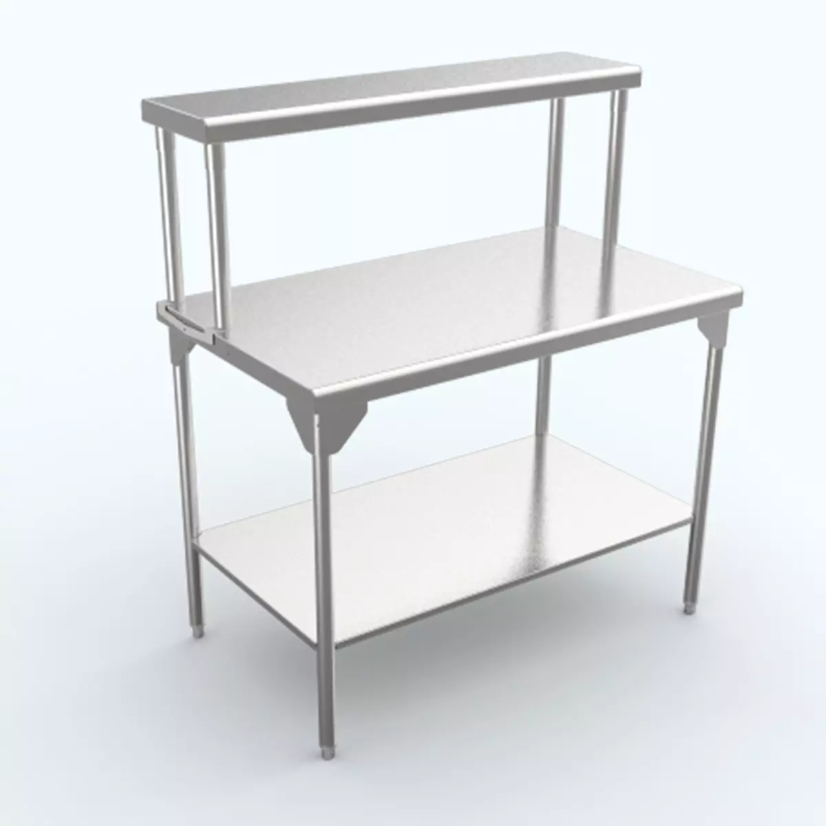 Mesa de Trabajo con Repisa